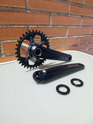 Bielas 1x12v Shimano SLX FC-M7120 175mm plato 34T.