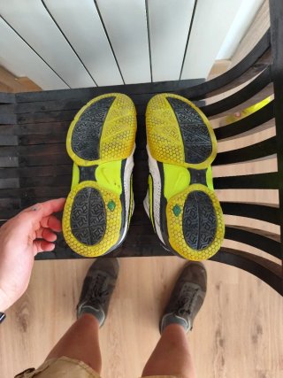 Zapatillas Nike Tenis/Pádel Blancas y Amarillas