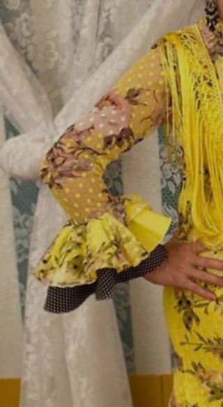 Traje Flamenca Plumetis Talla 40/42