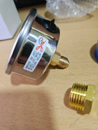 Manómetro HANSFELDS EN 837 KL 1.6