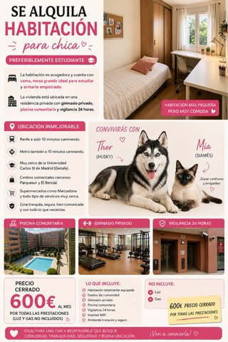 Alquiler de habitación