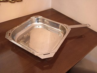 Teglia quadrata in acciaio inox