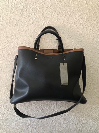 Bolso Parfois Negro y Marrón