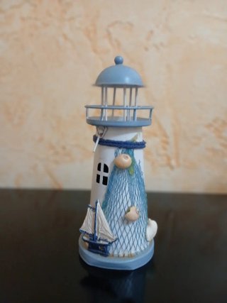 Faro portacandela decorativo
