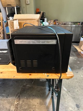 Microondas LG Negro modelo MH6535GIB