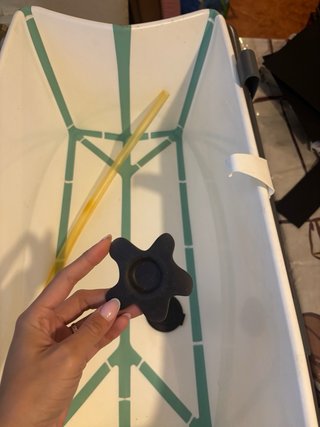 Bañera para bebé con soporte