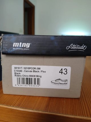 Zapatillas MTNG Negras