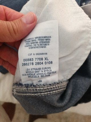 Pantalones Levis Hombre Azules