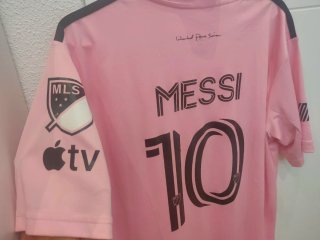 Camiseta Inter Miami Messi 10 Adidas Rosa