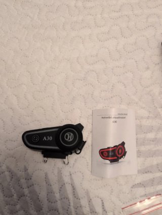 Intercomunicador Bluetooth Casco con Luces