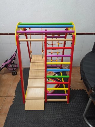 Parque infantil madera Rino Gym