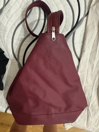Bolso Mochila Burdeos