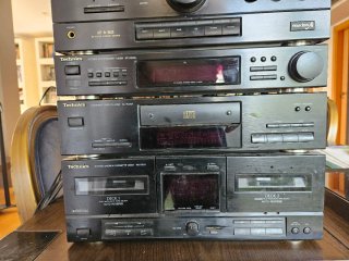 Cadena HI FI Technics Modular Negra