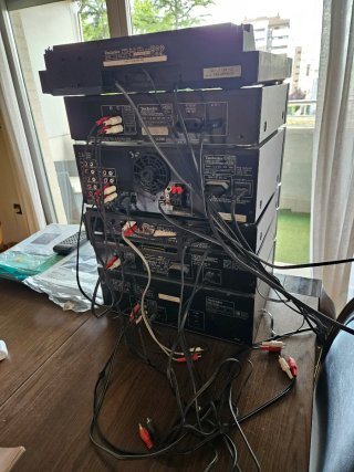 Cadena HI FI Technics Modular Negra