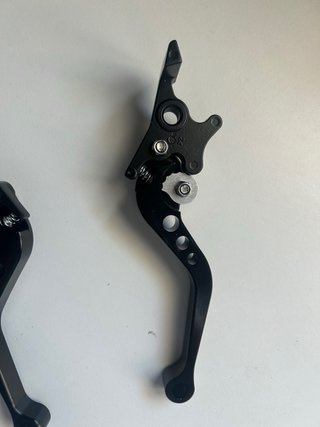 Manetas Cortas Moto Regulables Negras Universales