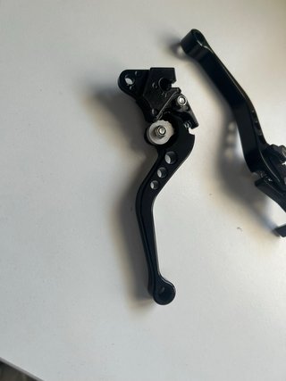 Manetas Cortas Moto Regulables Negras Universales