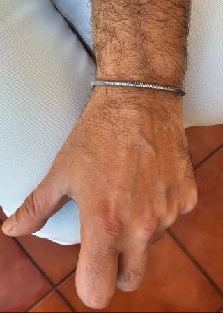 Pulsera Acero Inoxidable Hombre