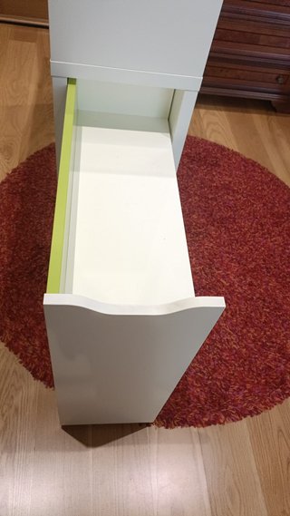 Muebles infantiles blanco y verde