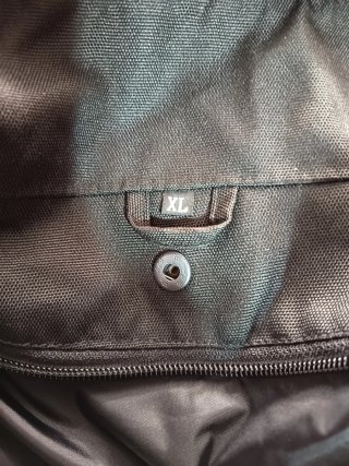 Chaqueta Cordura Moto Azul y Negra