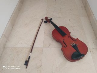 Violín con arco