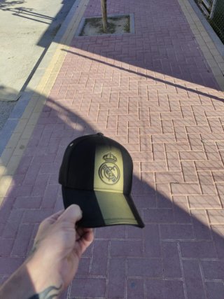 Gorra Real Madrid Negra y Verde Oliva