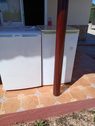 Frigorífico y Congelador Blanco