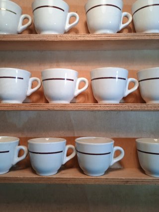 Tazzine caffè porcellana