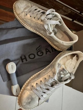 Scarpe Hogan Argento