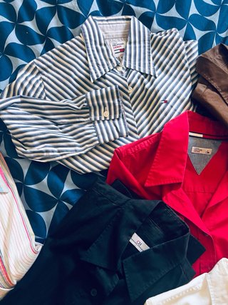 Lote Camisas Vestir Mujer Varias Marcas: Tommy, CH