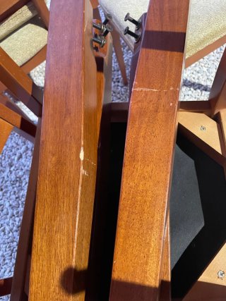 Mesa comedor Nogal + 6 sillas