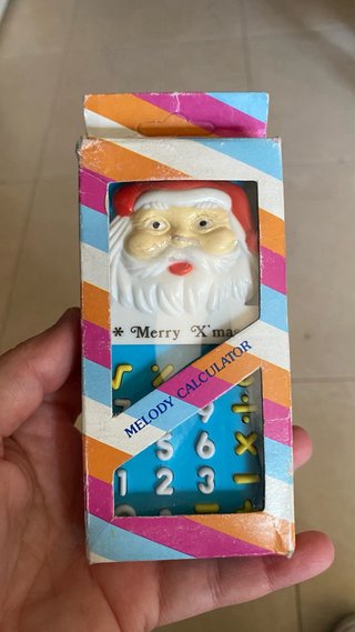 Calculadora Santa Claus Vintage