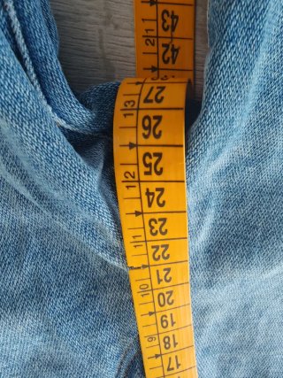 Diesel pantalones/jeans D-Joy slim W27 azzurro y2k
