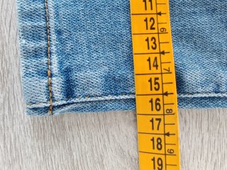 Diesel pantalones/jeans D-Joy slim W27 azzurro y2k