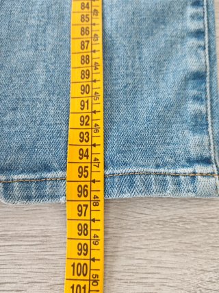 Diesel pantalones/jeans D-Joy slim W27 azzurro y2k
