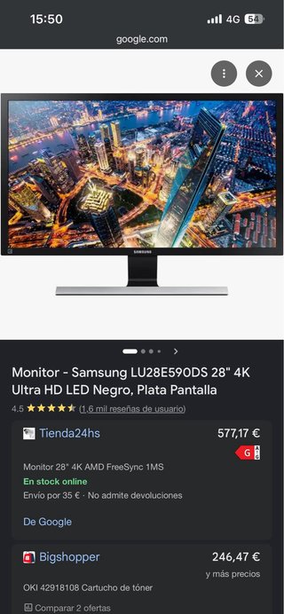 Monitor Samsung 4k 28 pollici