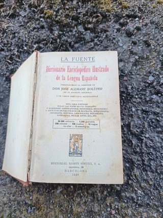 Diccionario Enciclopédico Ilustrado Año 1934