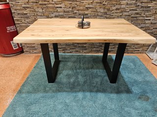 OFERTON DE MESA/COMEDOR DE MADERA NATURAL