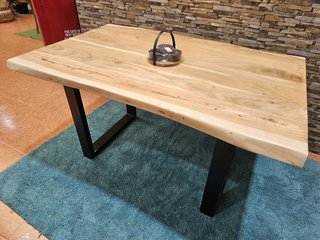 OFERTON DE MESA/COMEDOR DE MADERA NATURAL