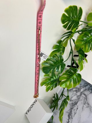 Pulsera Pandora con caja original plata s925 18cm