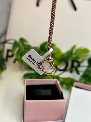 Pulsera Pandora con caja original plata s925 18cm