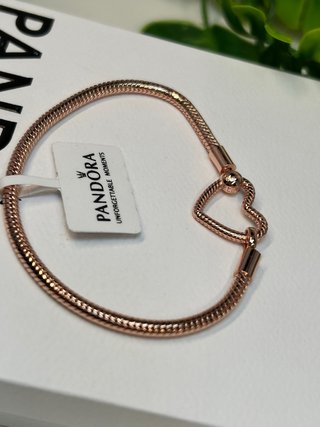 Pulsera Pandora con caja original plata s925 18cm