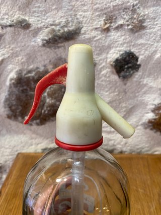 Sifón antiguo K Agua de Seltz
