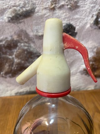 Sifón antiguo K Agua de Seltz