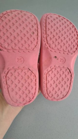 Sandalias niña rosas talla 25