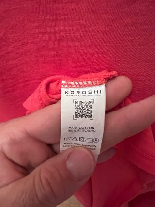 Camiseta sin mangas Koroshi Talla S