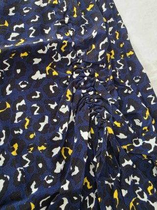 Falda midi Lefties estampado