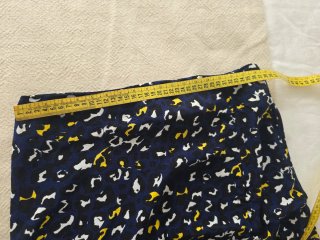 Falda midi Lefties estampado