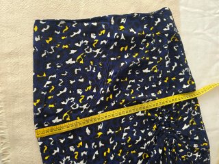 Falda midi Lefties estampado