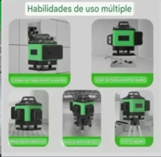 Nivel Láser 4D 16 Líneas Accesorios
