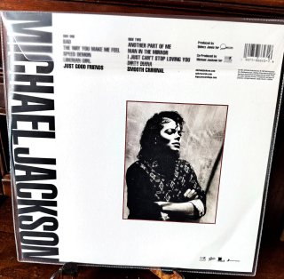 Michael Jackson Bad LP Picture Disc
